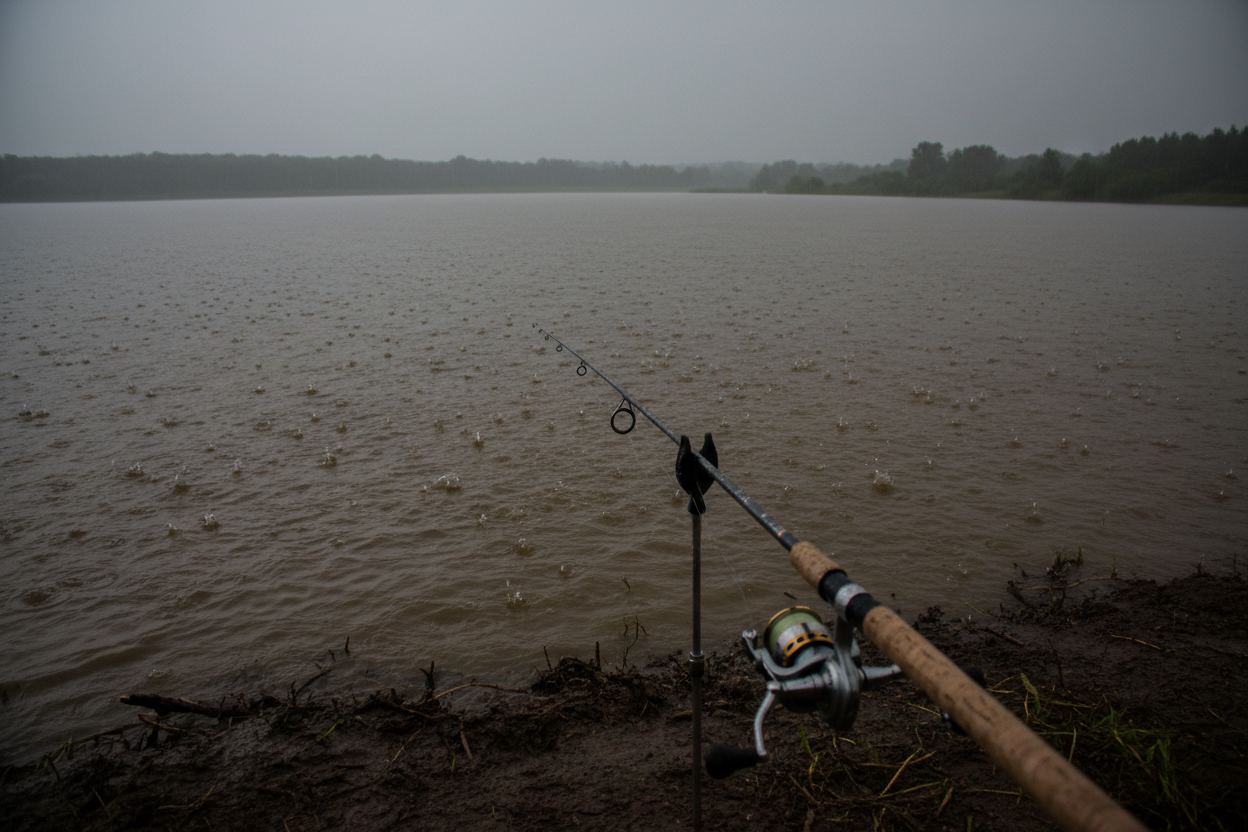 Fishing After Rain: Why Dirty Water Can Be Your Best Friend