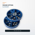 Round drop shot weight assortment 80 gram organizer variant